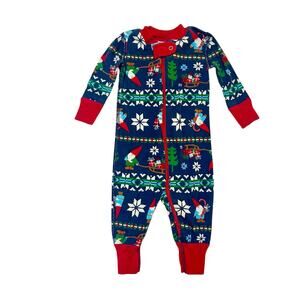 Hanna Andersson Gnome Holiday Sleeper Size 3-6m